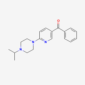 (6-(4-Isopropylpiperazin-1-yl)pyridin-3-yl)(phenyl)methanone - 