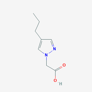 2-(4-Propyl-1H-pyrazol-1-yl)acetic acid - 