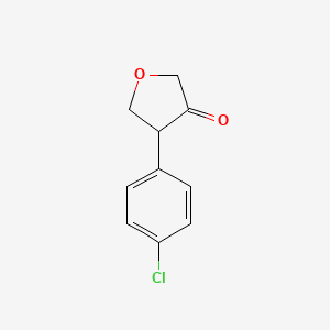 4-(4-Chlorophenyl)dihydrofuran-3(2H)-one - 