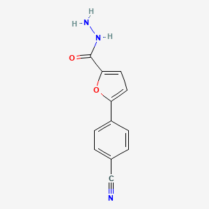 5-(4-Cyanophenyl)furan-2-carbohydrazide - 1706444-52-1