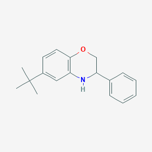 6-(tert-Butyl)-3-phenyl-3,4-dihydro-2H-benzo[b][1,4]oxazine - 