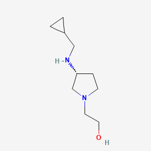 (R)-2-(3-((Cyclopropylmethyl)amino)pyrrolidin-1-yl)ethanol - 