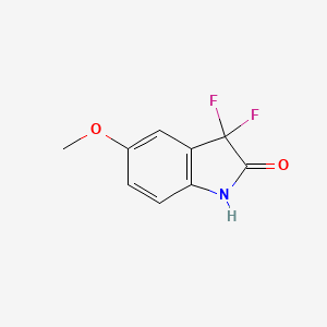 3,3-Difluoro-5-methoxyindolin-2-one - 