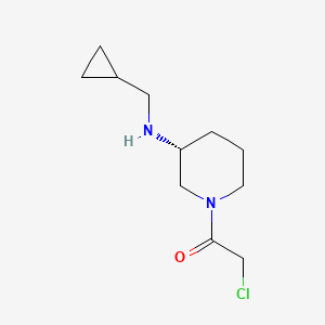 (R)-2-Chloro-1-(3-((cyclopropylmethyl)amino)piperidin-1-yl)ethanone - 