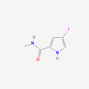 4-Iodo-N-methyl-1H-pyrrole-2-carboxamide - 