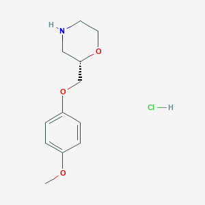 (S)-2-((4-Methoxyphenoxy)methyl)morpholine hydrochloride - 