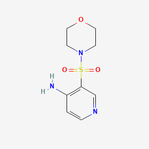 3-(Morpholinosulfonyl)pyridin-4-amine - 