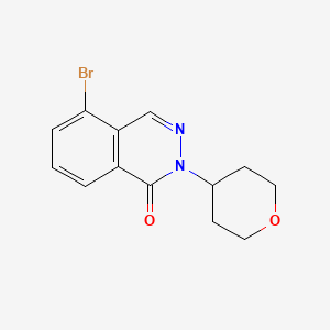 5-Bromo-2-(tetrahydro-2H-pyran-4-yl)phthalazin-1(2H)-one - 