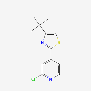 4-(tert-Butyl)-2-(2-chloropyridin-4-yl)thiazole - 