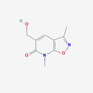 5-(Hydroxymethyl)-3,7-dimethylisoxazolo[5,4-b]pyridin-6(7H)-one - 