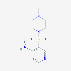 3-((4-Methylpiperazin-1-yl)sulfonyl)pyridin-4-amine - 