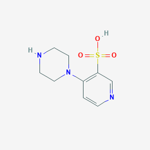 4-(Piperazin-1-yl)pyridine-3-sulfonic acid - 