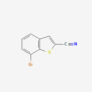 7-Bromobenzo[b]thiophene-2-carbonitrile - 