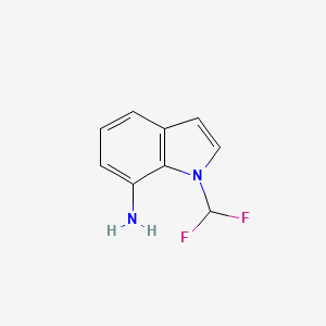 1-(difluoromethyl)-1H-indol-7-amine - 
