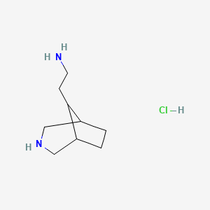 8-Aminoethyl-3-azabicyclo[3.2.1]octane hydrochloride - 