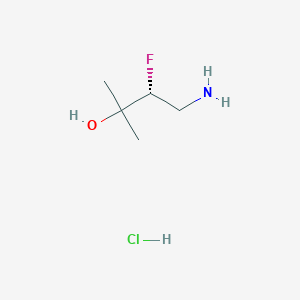 (R)-4-amino-3-fluoro-2-methylbutan-2-ol hydrochloride - 