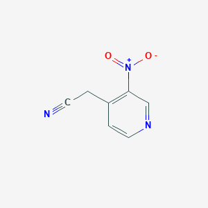 2-(3-Nitropyridin-4-yl)acetonitrile - 