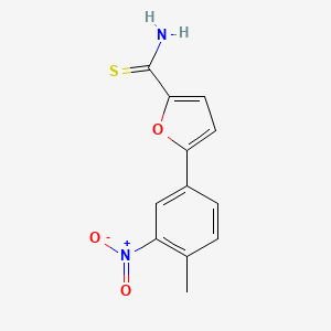 5-(4-Methyl-3-nitrophenyl)furan-2-carbothioamide - 