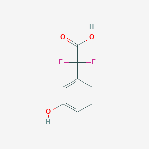 2,2-Difluoro-2-(3-hydroxyphenyl)acetic acid - 
