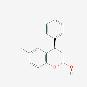 (4R)-6-Methyl-4-phenyl-3,4-dihydro-2H-1-benzopyran-2-ol - 828933-86-4
