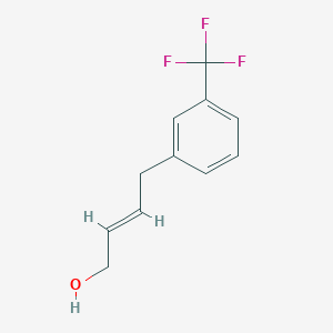 (E)-4-(3-(trifluoromethyl)phenyl)but-2-en-1-ol - 