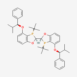 (2S,2'S,3S,3'S)-3,3'-di-tert-butyl-4,4'-bis((S)-2-methyl-1-phenylpropoxy)-2,2',3,3'-tetrahydro-2,2'-bibenzo[d][1,3]oxaphospho le - 