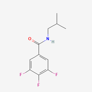 3,4,5-trifluoro-N-(2-methylpropyl)benzamide - 