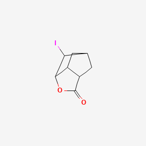 6-Iodohexahydro-2h-3,5-methanocyclopenta[b]furan-2-one - 7732-50-5