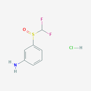 3-Difluoromethanesulfinylaniline hydrochloride - 