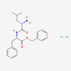 (S)-benzyl 2-((S)-2-amino-4-methylpentanamido)-3-phenylpropanoate hydrochloride - 70691-56-4