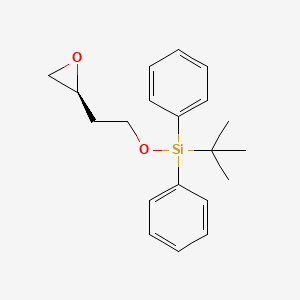 Oxirane, 2-[2-[[(1,1-dimethylethyl)diphenylsilyl]oxy]ethyl]-, (2S)- - 