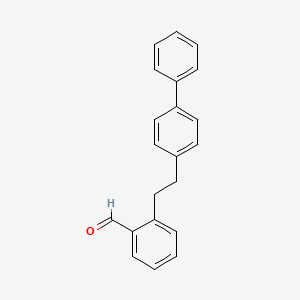2-(2-([1,1'-Biphenyl]-4-yl)ethyl)benzaldehyde - 