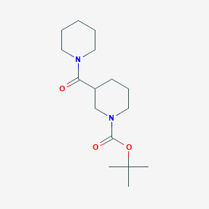 tert-Butyl 3-(piperidine-1-carbonyl)piperidine-1-carboxylate - 937724-76-0