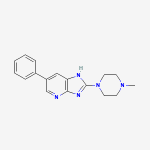 2-(4-Methylpiperazin-1-yl)-6-phenyl-3H-imidazo[4,5-b]pyridine - 