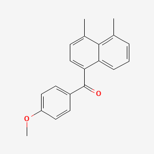 (4,5-Dimethylnaphthalen-1-yl)(4-methoxyphenyl)methanone - 6287-97-4