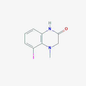 5-Iodo-4-methyl-3,4-dihydroquinoxalin-2(1H)-one - 