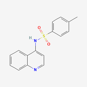 Benzenesulfonamide, 4-methyl-N-4-quinolinyl- - 32433-30-0