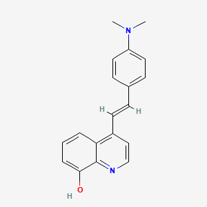 4-(2-(4-(Dimethylamino)phenyl)vinyl)-8-quinolinol - 796-46-3