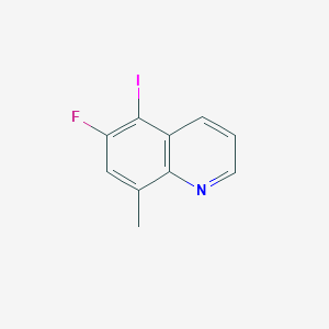 6-Fluoro-5-iodo-8-methylquinoline - 