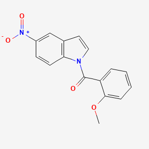 1H-Indole, 1-(2-methoxybenzoyl)-5-nitro- - 820234-20-6