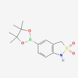 5-(4,4,5,5-Tetramethyl-1,3,2-dioxaborolan-2-yl)-1,3-dihydrobenzo[c]isothiazole 2,2-dioxide - 