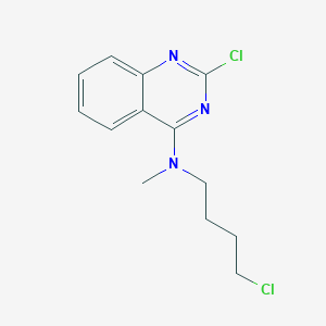 2-Chloro-N-(4-chlorobutyl)-N-methylquinazolin-4-amine - 84347-13-7