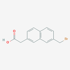 2-(Bromomethyl)naphthalene-7-acetic acid - 