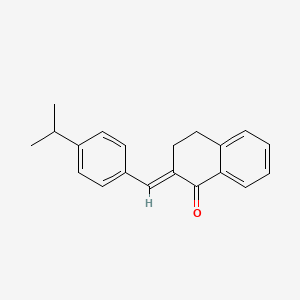 2-(4-Isopropylbenzylidene)-3,4-dihydronaphthalen-1(2H)-one - 109399-50-0