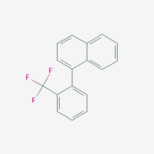 1-(2-(Trifluoromethyl)phenyl)naphthalene - 