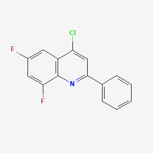 4-Chloro-6,8-difluoro-2-phenylquinoline - 1156275-84-1
