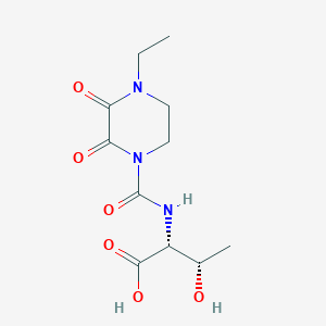 (4-ethyl-2,3-dioxopiperazine-1-carbonyl)-D-threonine - 
