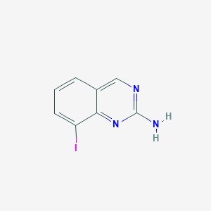 8-Iodoquinazolin-2-amine - 