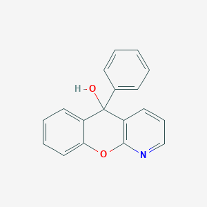 5H-[1]Benzopyrano[2,3-b]pyridin-5-ol, 5-phenyl- - 59303-77-4