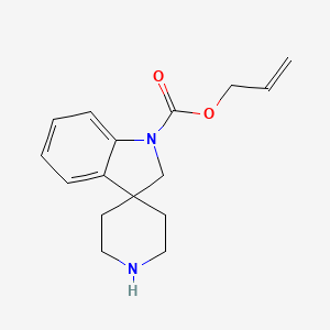 Allyl spiro[indoline-3,4'-piperidine]-1-carboxylate - 